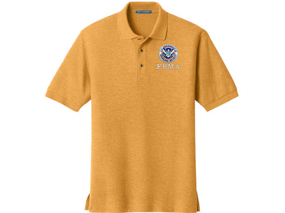 MEN'S FEMA BADGE PORT AUTHORITY POLO - K500