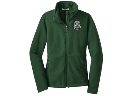 WOMEN'S DHS FPS BADGE FLEECE FULL ZIP JACKET-L217