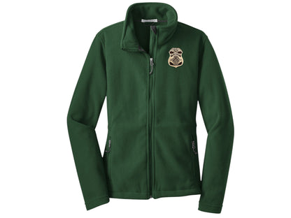 WOMEN'S DHS FPS BADGE FLEECE FULL ZIP JACKET-L217
