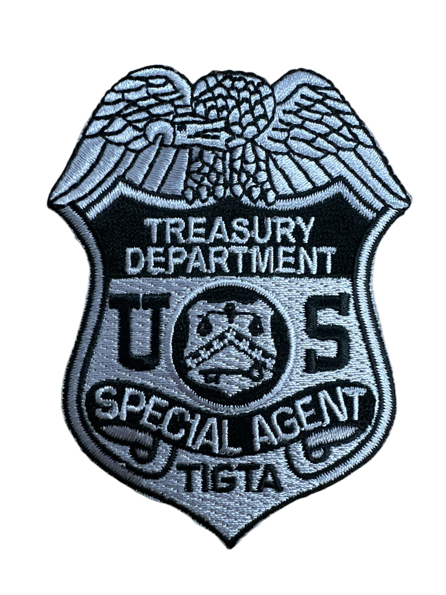 TIGTA S/A BADGE PATCH GOLD 3 1/2 INCH