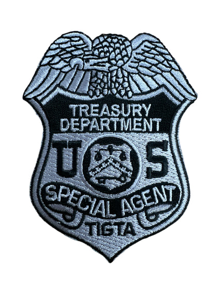 TIGTA S/A BADGE PATCH GOLD 3 1/2 INCH