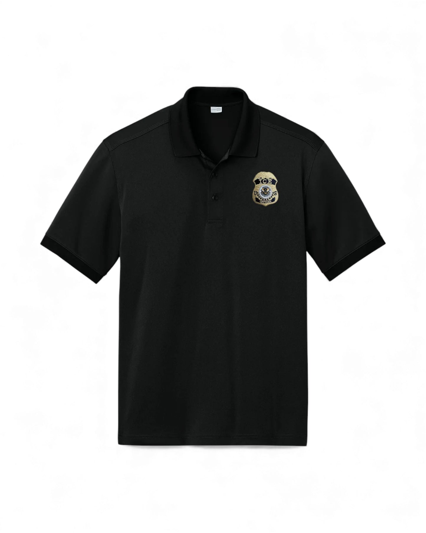 CS450 WORKWEAR PRO POLO WITH ICE OFFICER BADGE