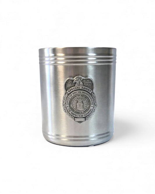 AF OSI PEWTER CAN COOZIE