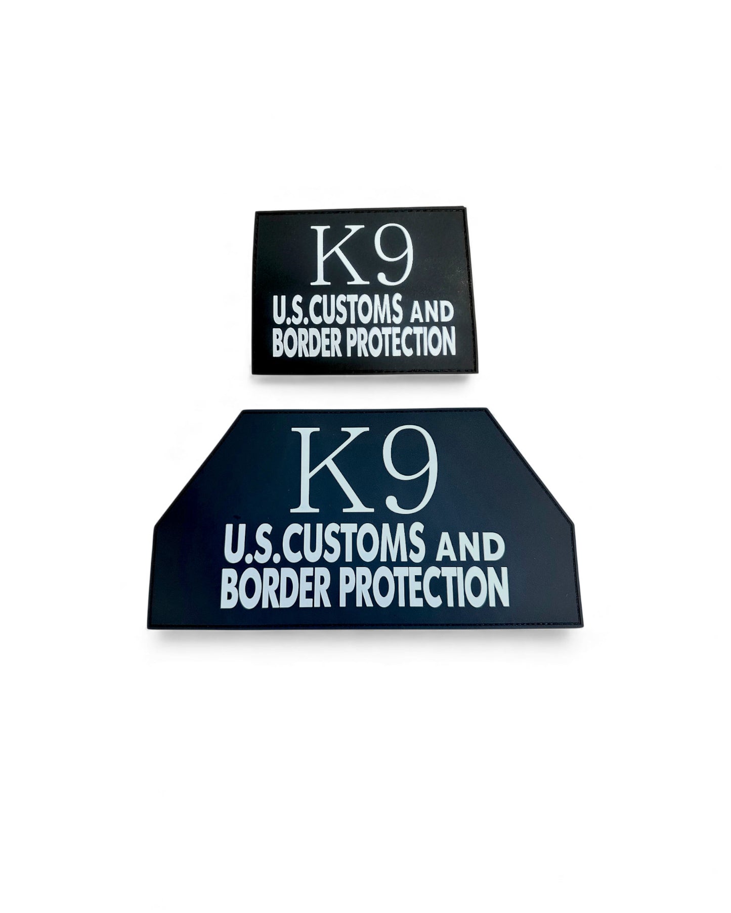 CLEARANCE CBP K9 PVC BACK PANEL SET