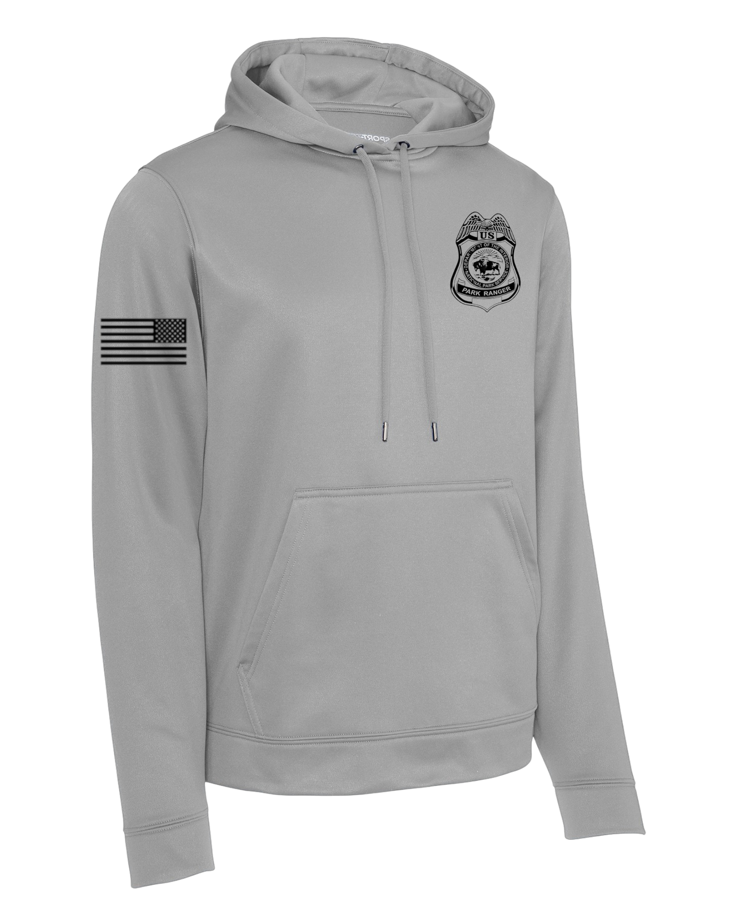 NPS PARK RANGER HOODED WICKING PULLOVER-F244