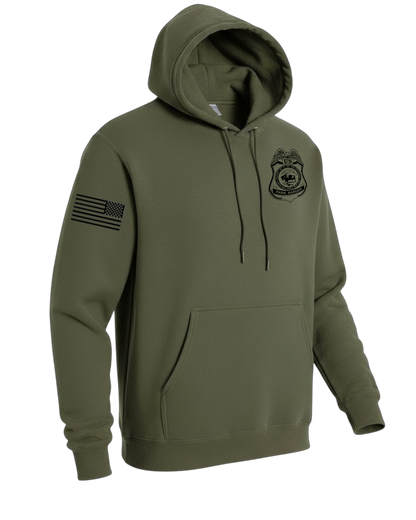 NPS PARK RANGER HOODED SWEATSHIRT 50/50 FLEECE-PC78H