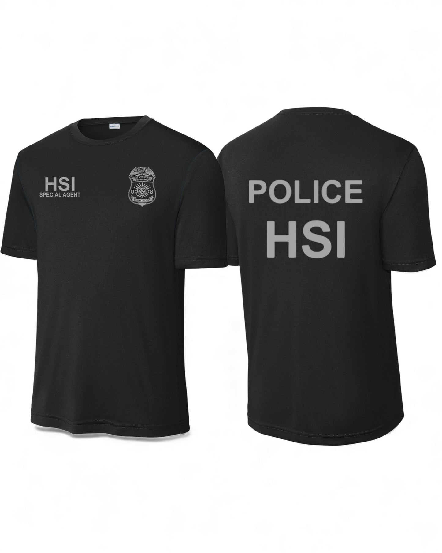 HSI SPECIAL AGENT WICKING RAID T-SHIRT-ST350