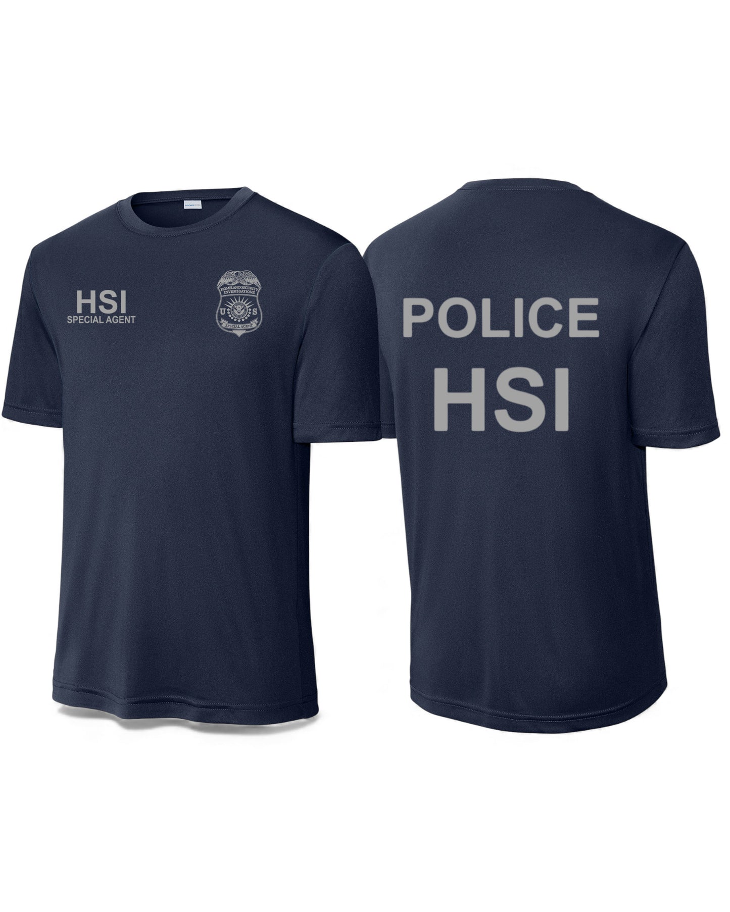 HSI SPECIAL AGENT WICKING RAID T-SHIRT-ST350