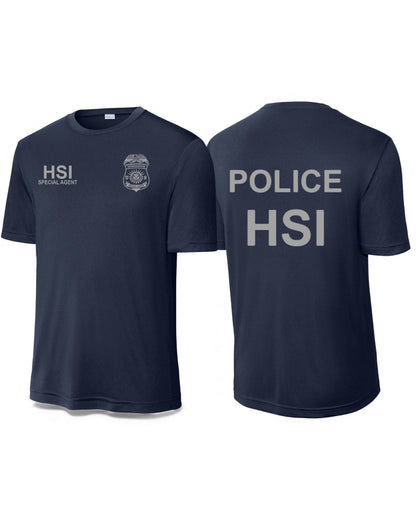 HSI SPECIAL AGENT WICKING RAID T-SHIRT-ST350