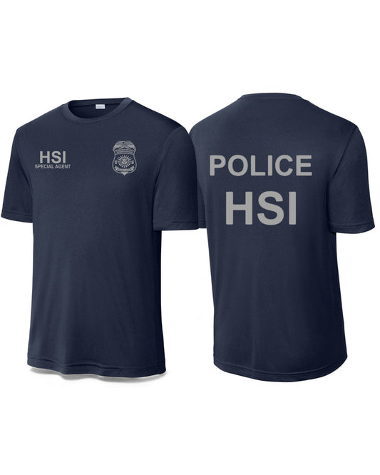 HSI SPECIAL AGENT WICKING RAID T-SHIRT-ST350