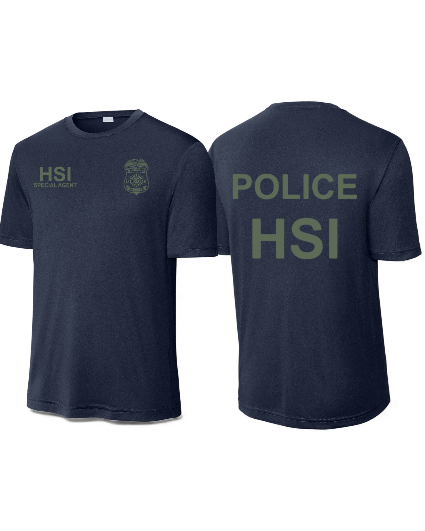HSI SPECIAL AGENT WICKING RAID T-SHIRT-ST350