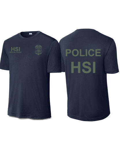 HSI SPECIAL AGENT WICKING RAID T-SHIRT-ST350