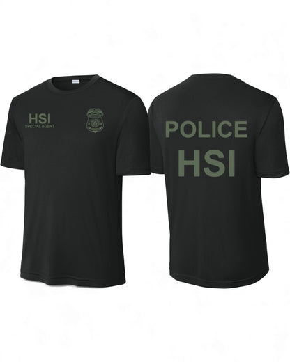 HSI SPECIAL AGENT WICKING RAID T-SHIRT-ST350