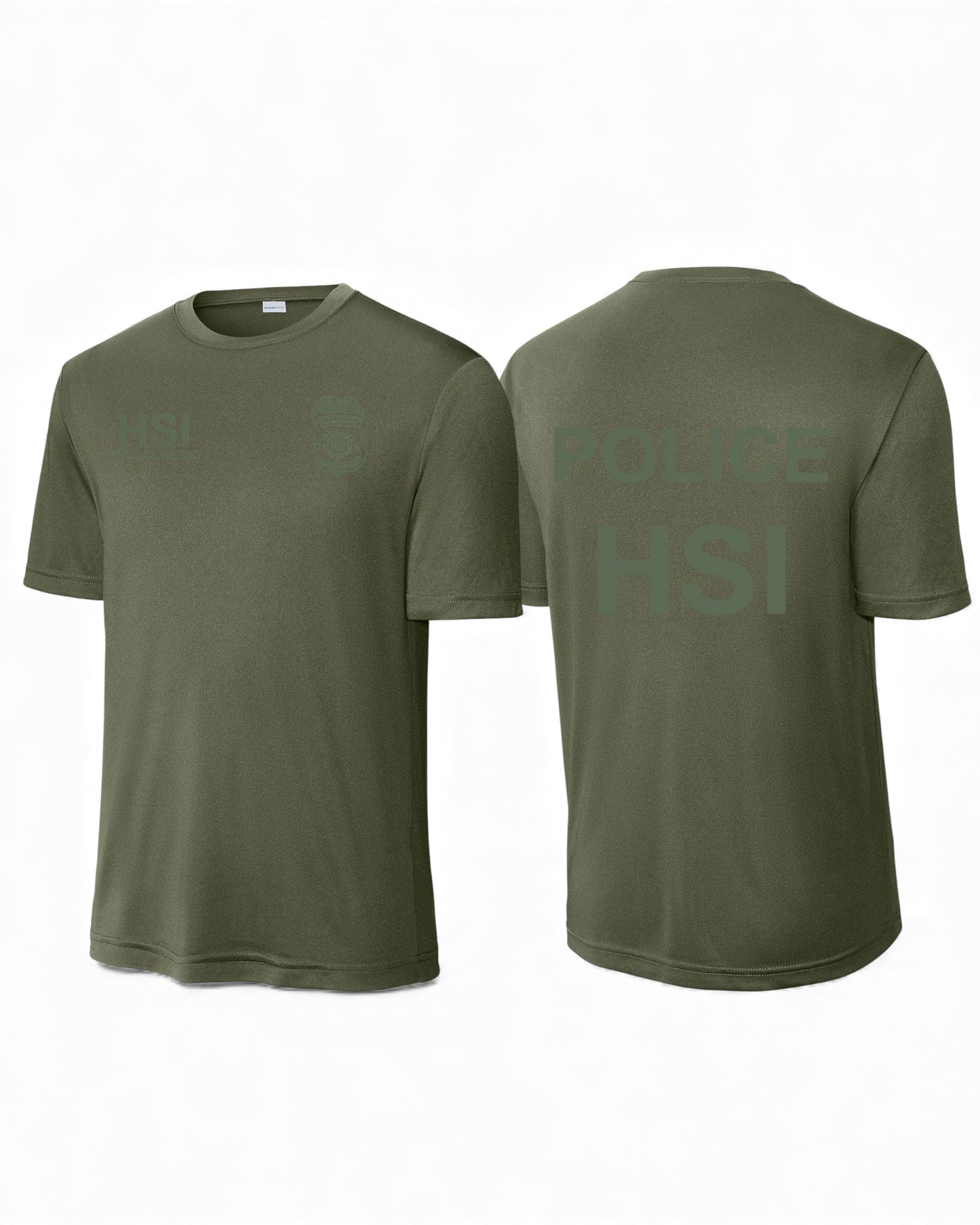 HSI SPECIAL AGENT WICKING RAID T-SHIRT-ST350