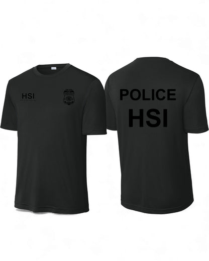 HSI SPECIAL AGENT WICKING RAID T-SHIRT-ST350