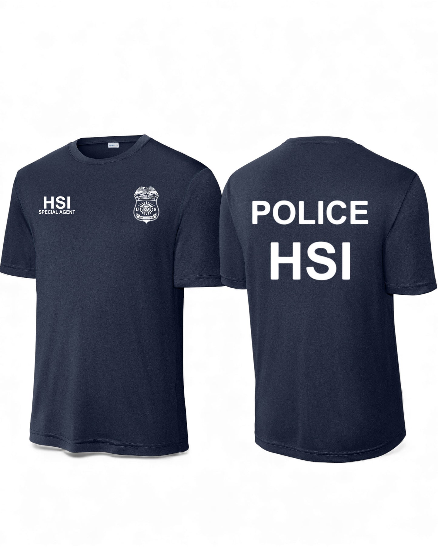 HSI SPECIAL AGENT WICKING RAID T-SHIRT-ST350