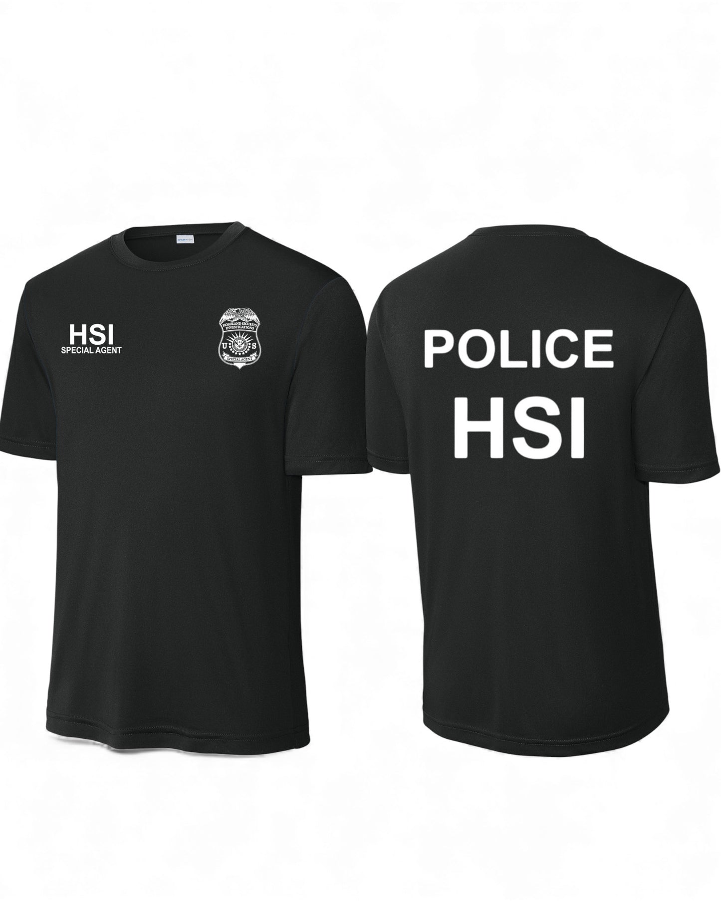 HSI SPECIAL AGENT WICKING RAID T-SHIRT-ST350