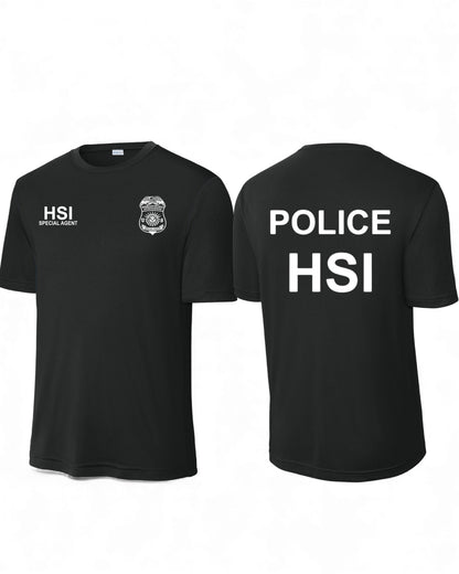 HSI SPECIAL AGENT WICKING RAID T-SHIRT-ST350