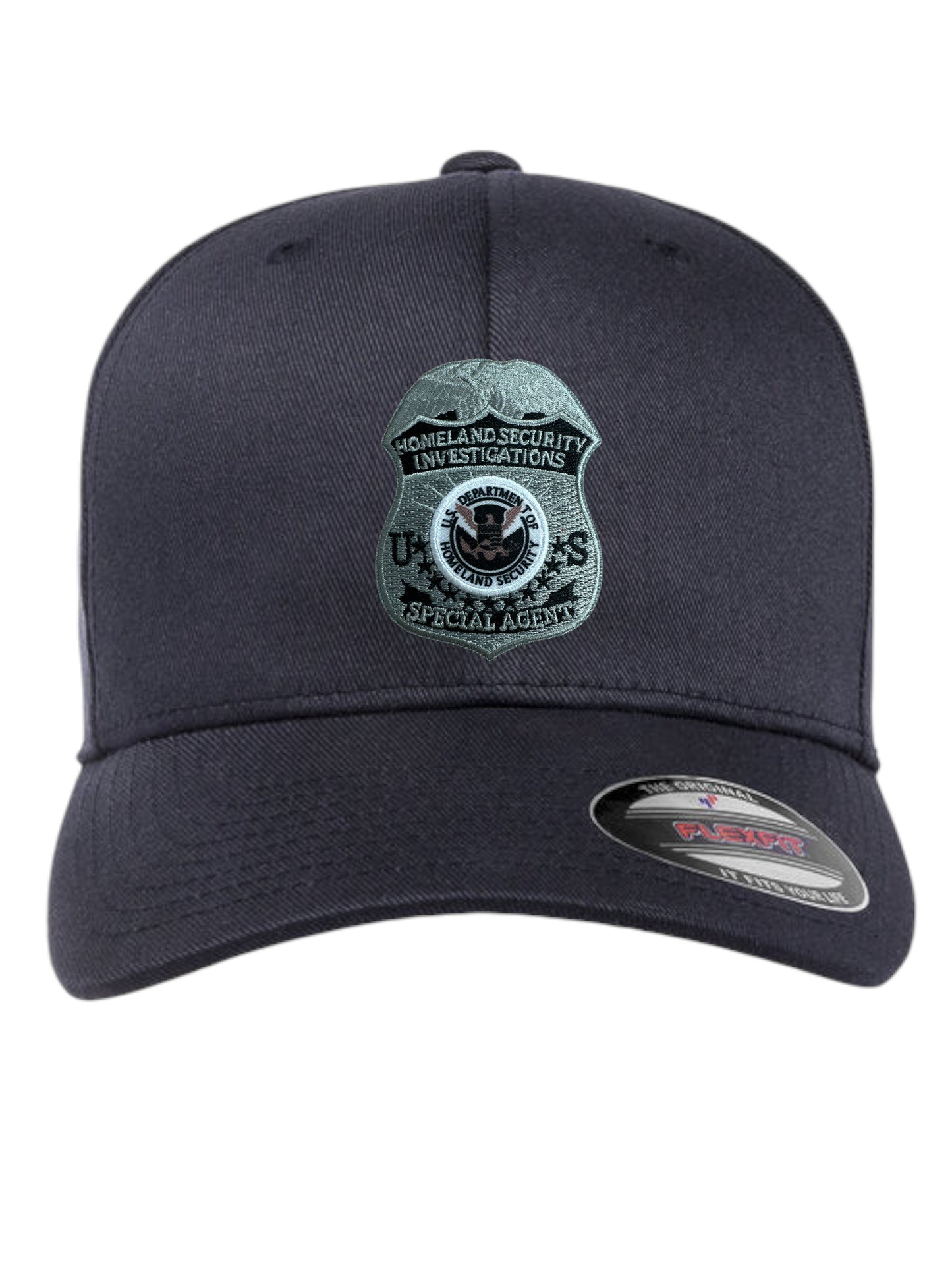 HSI SPECIAL AGENT BADGE ON FLEXFIT HAT