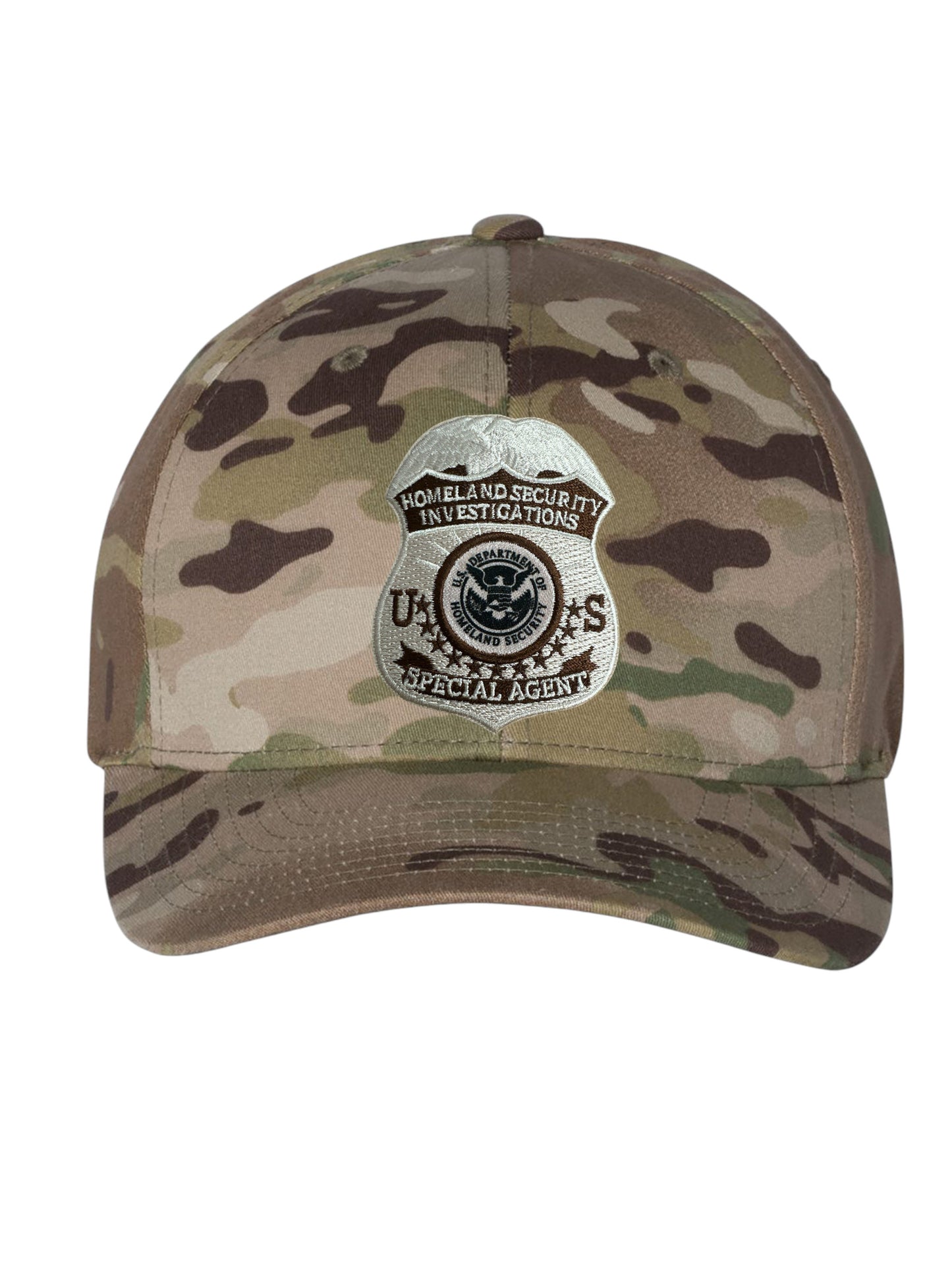 HSI SPECIAL AGENT BADGE ON FLEXFIT HAT