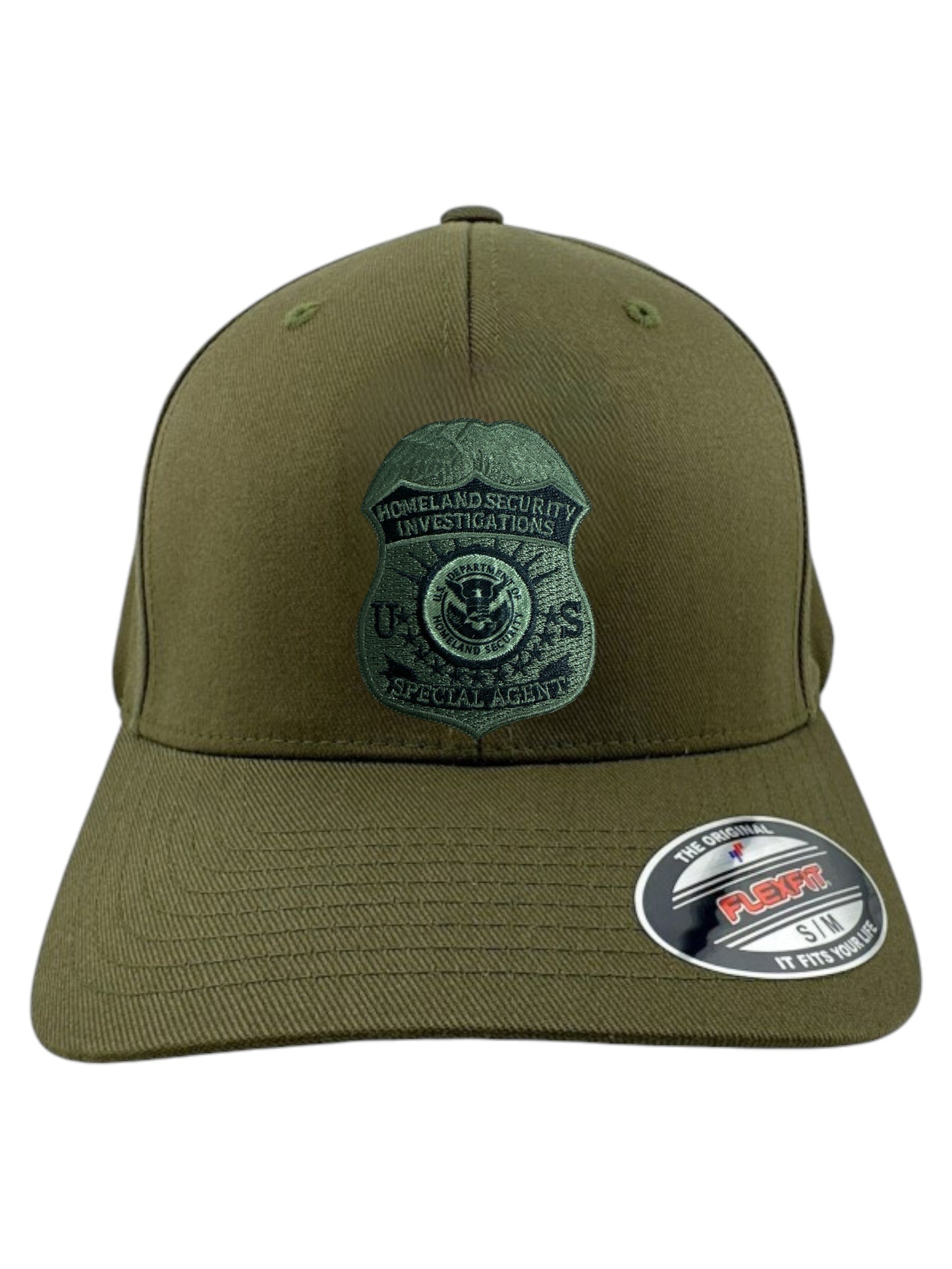 HSI SPECIAL AGENT BADGE ON FLEXFIT HAT