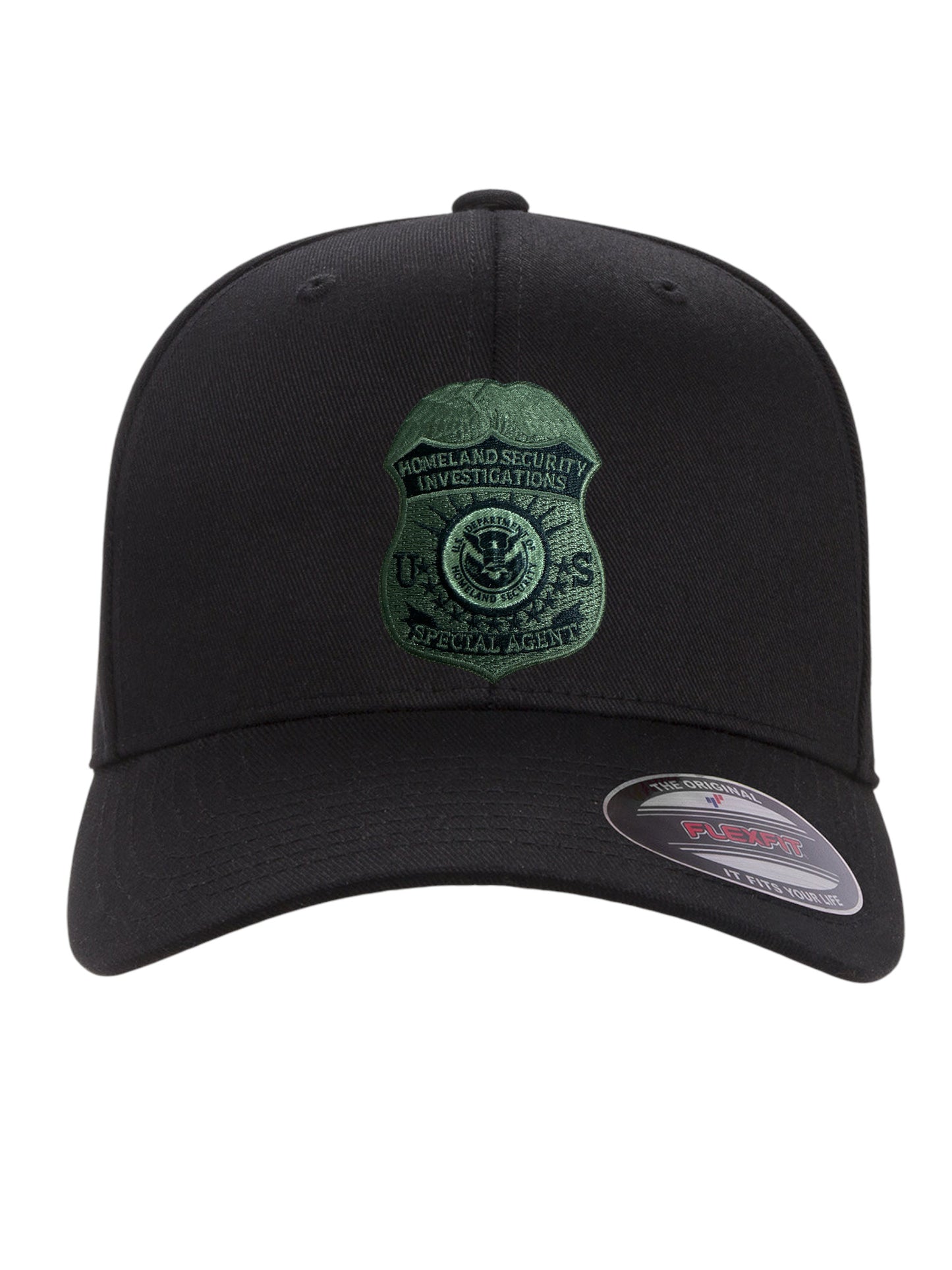 HSI SPECIAL AGENT BADGE ON FLEXFIT HAT