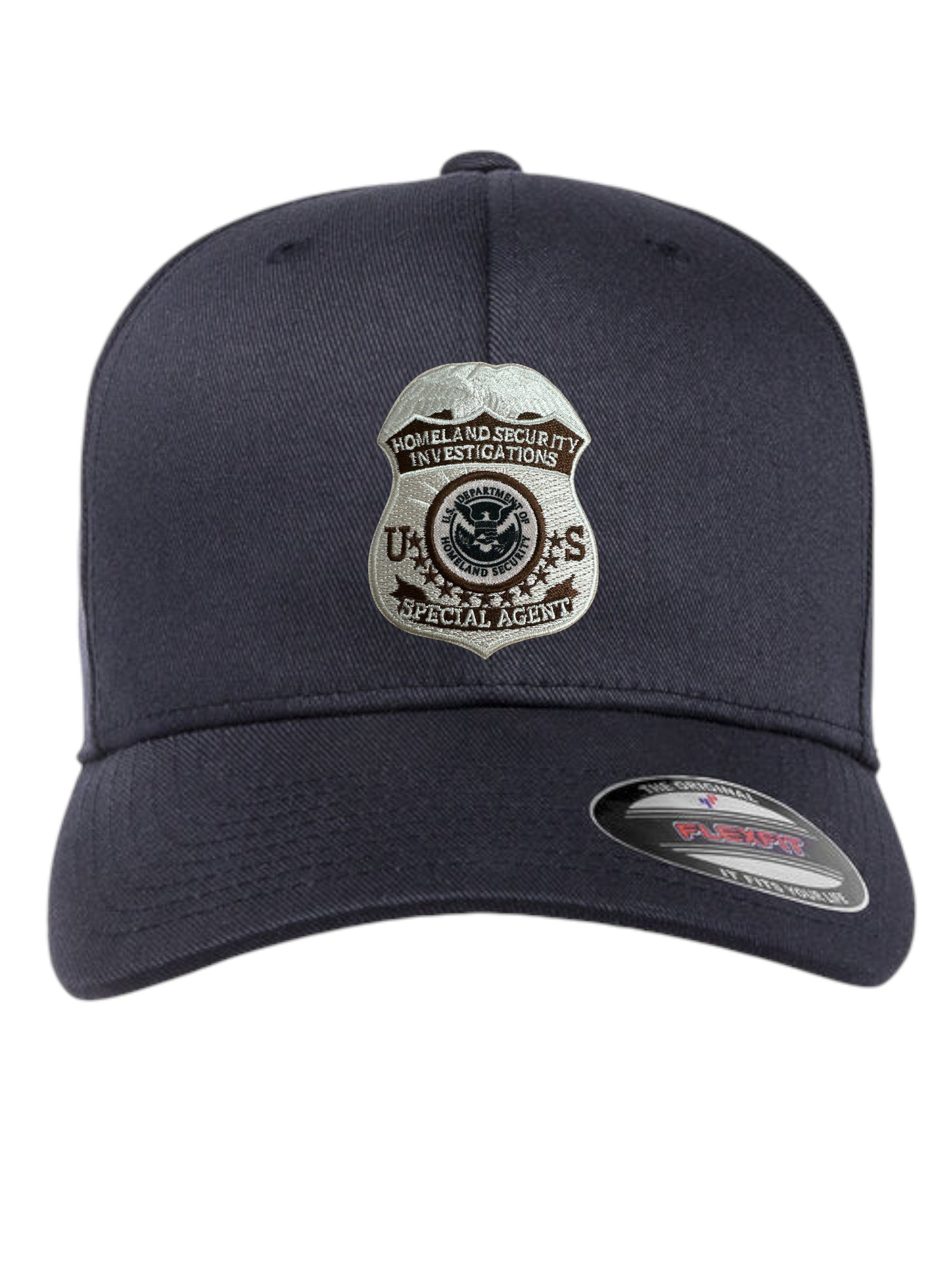 HSI SPECIAL AGENT BADGE ON FLEXFIT HAT – Sally's Cop Shop