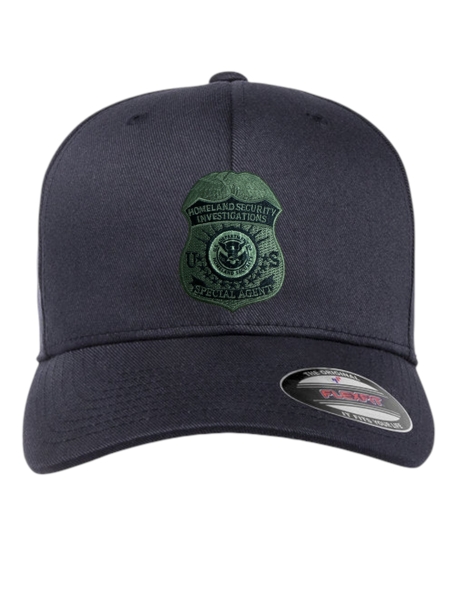 HSI SPECIAL AGENT BADGE ON FLEXFIT HAT