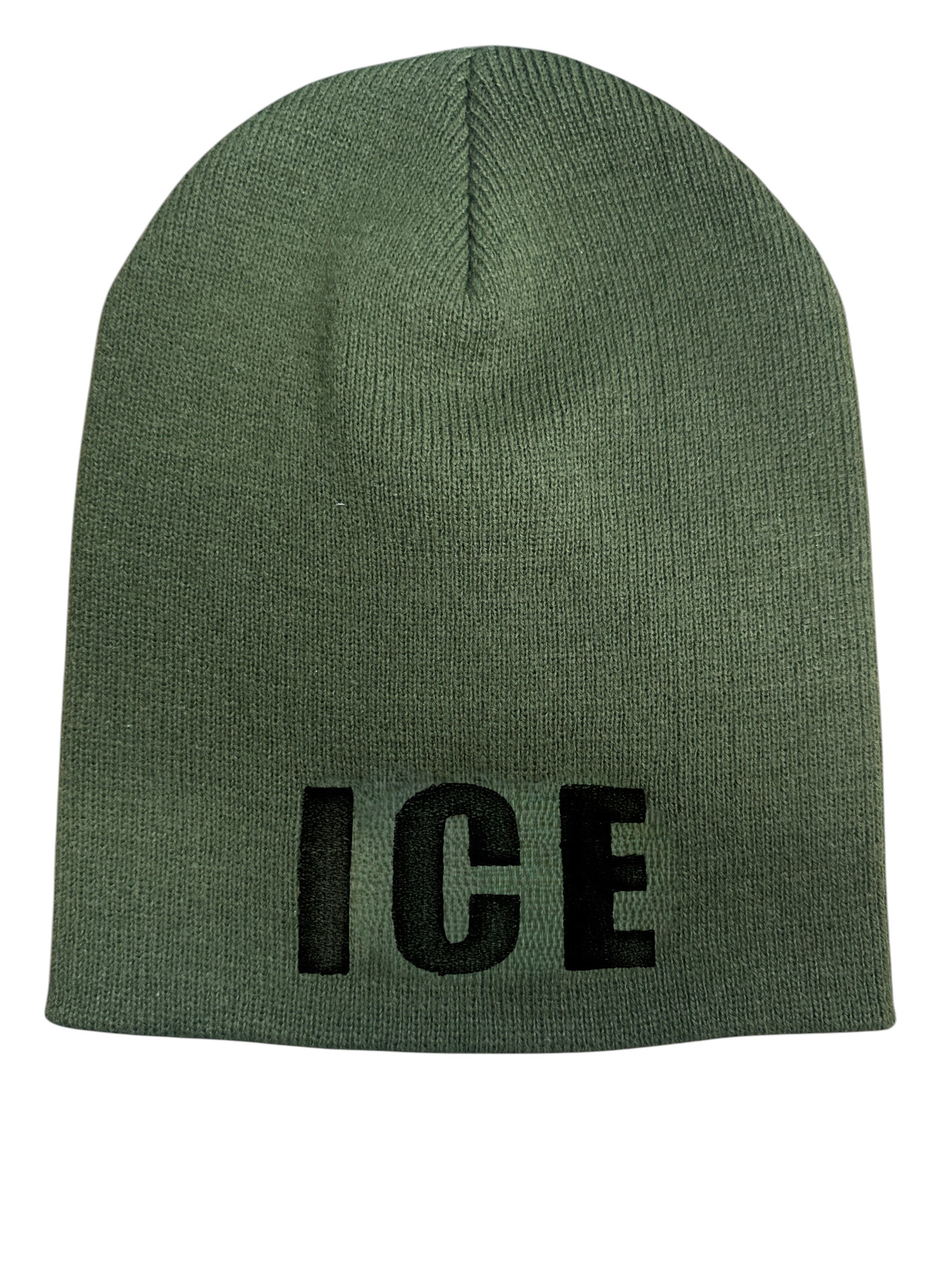 ICE (Letters Embroidered) SKULL KNIT BEANIE – Sally's Cop Shop