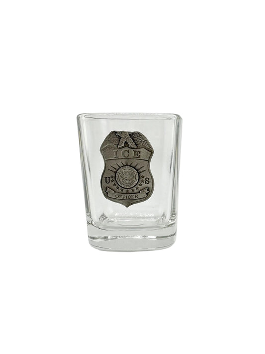ICE PEWTER SQUARE SHOT GLASS