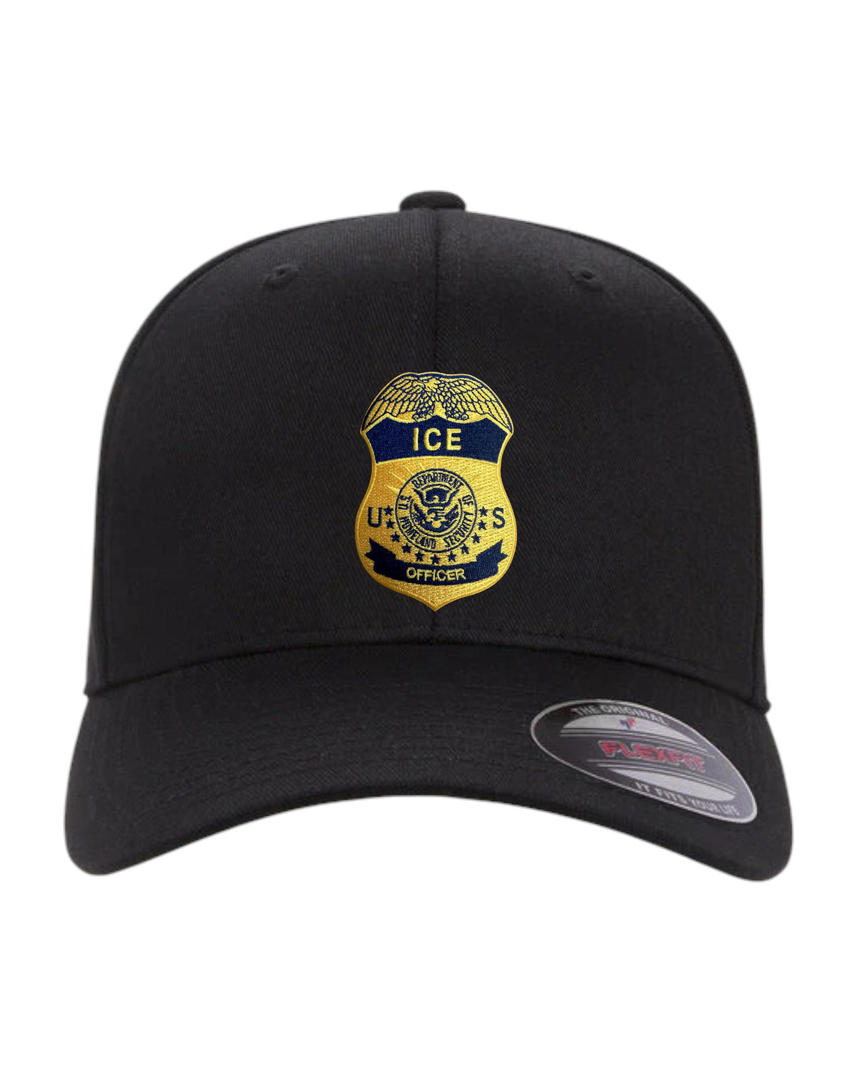 ICE OFFICER BADGE FLEXFIT HAT – Sally's Cop Shop