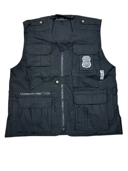 CLEARANCE: SCS TACTICAL VEST-BLACK