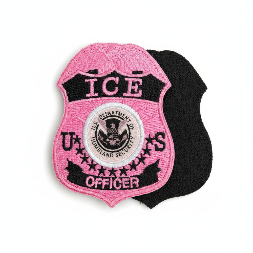 ICE PATCH OFFICER UNIFORM STYLE PINK/BLACK