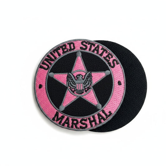 USMS STAR PATCH PINK/BLACK