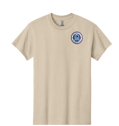 PRINTED INTERPOL WASHINGTON T-SHIRT HEAVY COTTON-5000