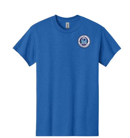 PRINTED INTERPOL WASHINGTON T-SHIRT HEAVY COTTON-5000