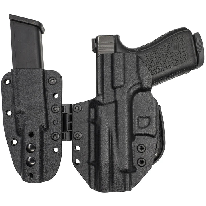 C&G HOLSTERS GLOCK 19/23/44/45 MOD1 APPENDIX SIDECAR KYDEX HOLSTER SYSTEM