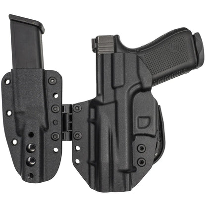 C&G HOLSTERS GLOCK 19/23/44/45 MOD1 APPENDIX SIDECAR KYDEX HOLSTER SYSTEM