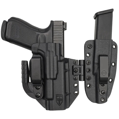 C&G HOLSTERS GLOCK 19/23/44/45 MOD1 APPENDIX SIDECAR KYDEX HOLSTER SYSTEM