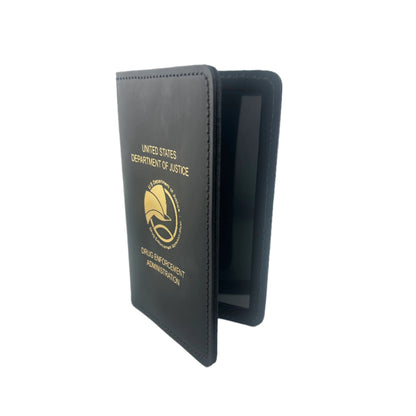 CREDENTIAL CASE WITH GOLD DEA IMPRINT- CLEARANCE