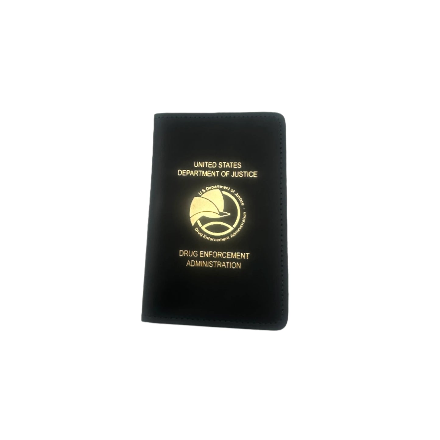 CREDENTIAL CASE WITH GOLD DEA IMPRINT- CLEARANCE
