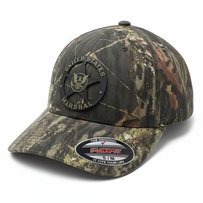 USMS PVC STAR FLEXFIT HAT MULTI REALTREE CAMO CLEARANCE