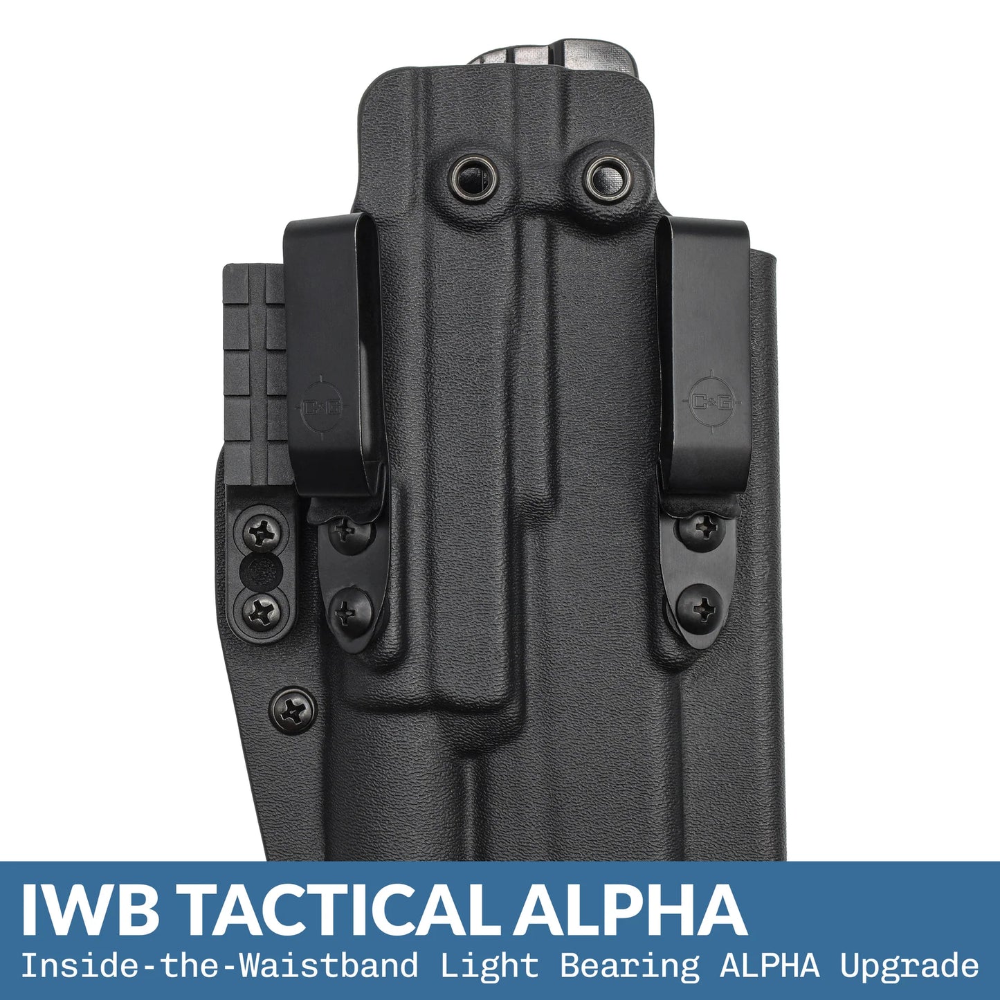 C&G HOLSTERS IWB ALPHA KYDEX HOLSTER GLOCK 17/22/47/49