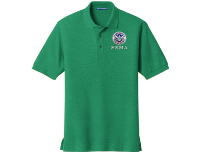 MEN'S FEMA BADGE PORT AUTHORITY POLO - K500