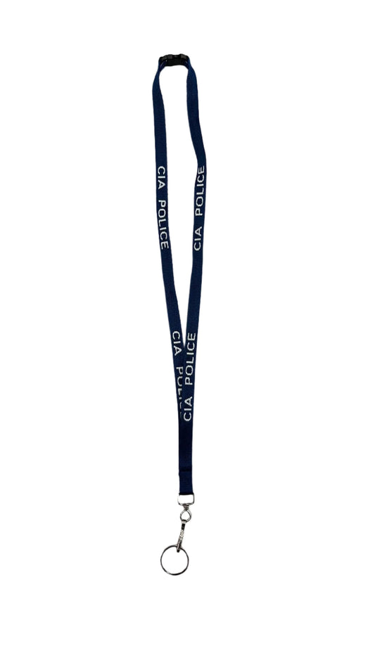 CLEARANCE AGENCY LANYARD 1/2" X 35"  CIA / NATI'L GEO INTEL