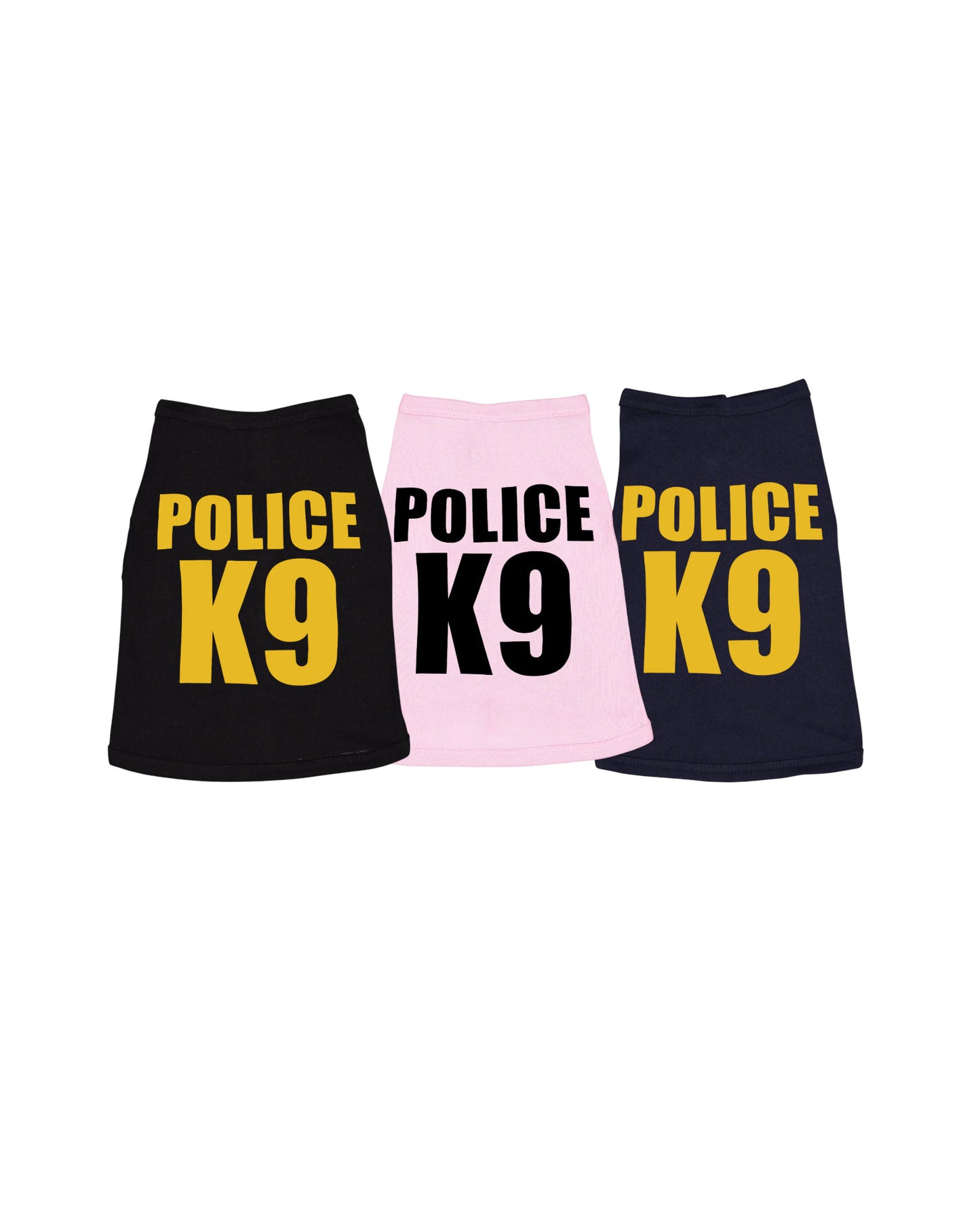 DOG TANK WITH POLICE K9 PRINTED-87438
