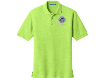 MEN'S FEMA BADGE PORT AUTHORITY POLO - K500