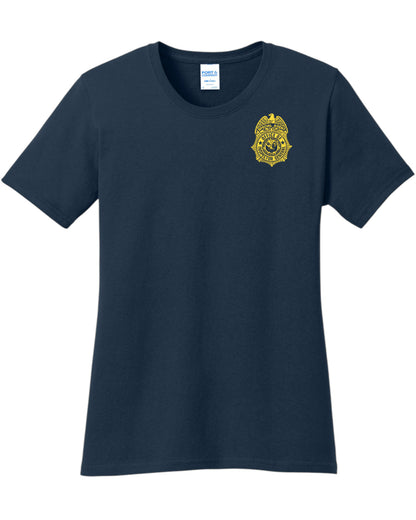 WOMEN'S VA OIG BADGE CORE COTTON TEE-LPC54
