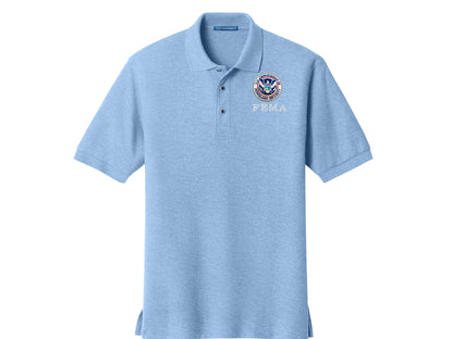 MEN'S FEMA BADGE PORT AUTHORITY POLO - K500