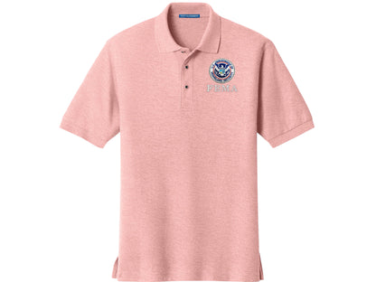 MEN'S FEMA BADGE PORT AUTHORITY POLO - K500